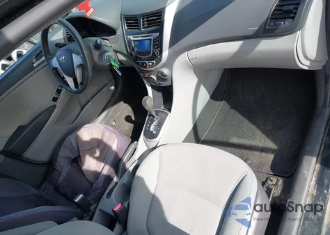 2012 Hyundai Accent Gls z USA, uszkodzony, nr VIN KMHCT4AE1CU187442